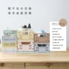 Large folding plastic storage box, student desktop organization, planner tape, stationery folding basketball basket, storage basket manufacturer details Picture